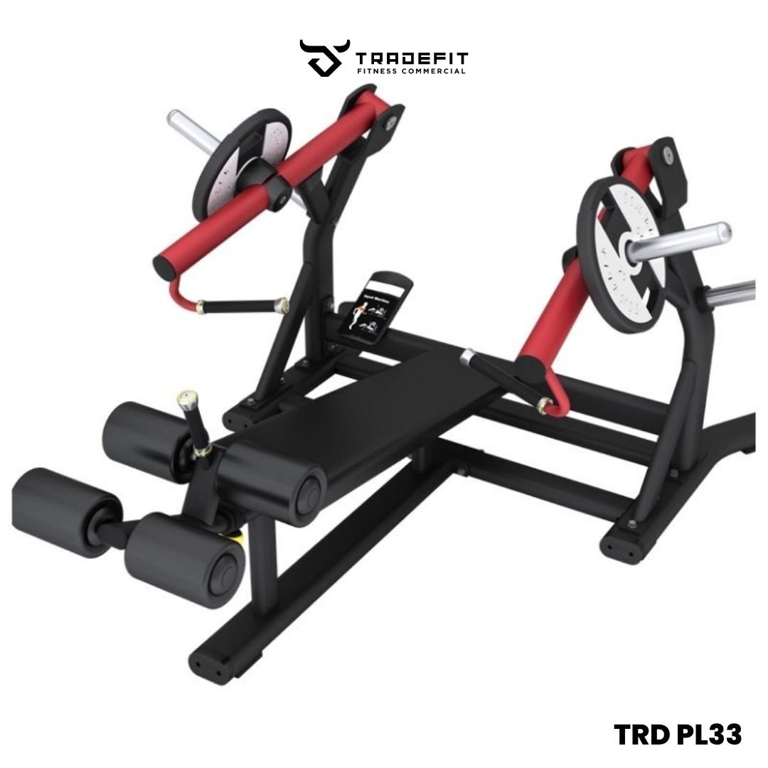 Tradefit Decline Chest Press Series Strength - Alat Fitness Import Premium